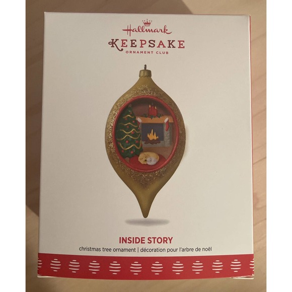 Hallmark Keepsake 2017 2nd In Series The Inside Story Ornament Club NEW - Picture 1 of 2